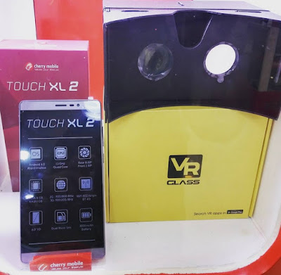 Cherry Mobile Touch XL 2 Now Available, 6-inch HD Quad Core Android Marshmallow with FREE VR Glasses for Php3,499