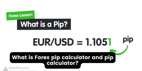 What is the significance of Forex pip calculator?