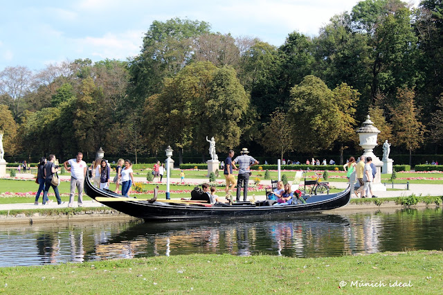 Palacio de Nymphenburg paseo en góndola turismo