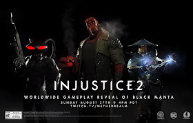 Injustice 2 Fighter Pack Two New Player Announcement with Hellboy, Raiden and Black Manta