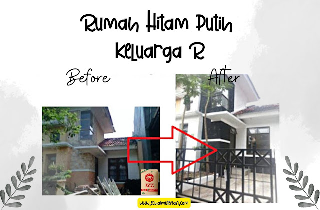 Rumah dengan Plafon Tinggi dan Banyak Jendela