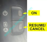 Printer button on Canon iP2700 series