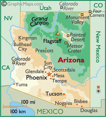 Arizona map excellent