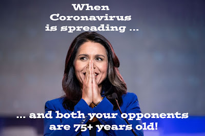 Tulsi Gabbard Coronavirus election meme