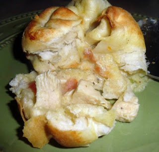 Chicken Pot Pie Biscuits