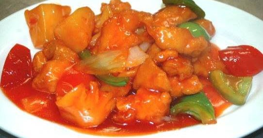 RESEPI SWEET AND SOUR CHICKEN CHINESE STYLE