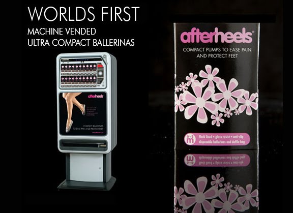 ... High Heel Pain Relief From A Vending Machine: Rollasoles  Afterheels