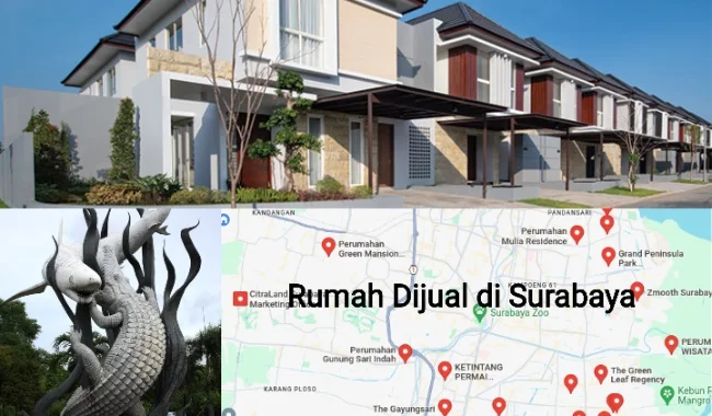 Daftar Unit Rumah Dijual Pemiliknya di Kota Surabaya