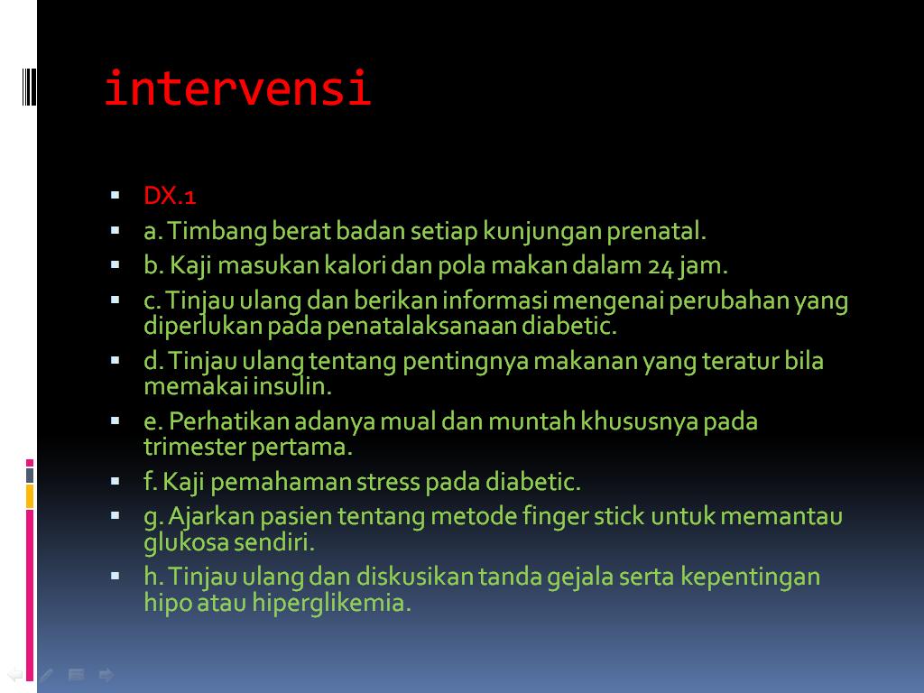 Power point KU: Kehamilan dengan Diabetus Mellitus