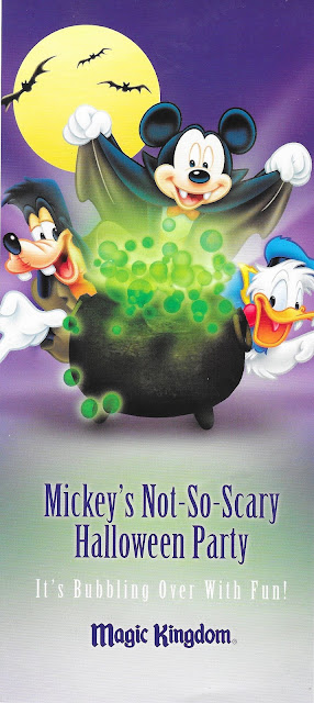 Mickey's Not So Scary Halloween Party 2006 Flyer