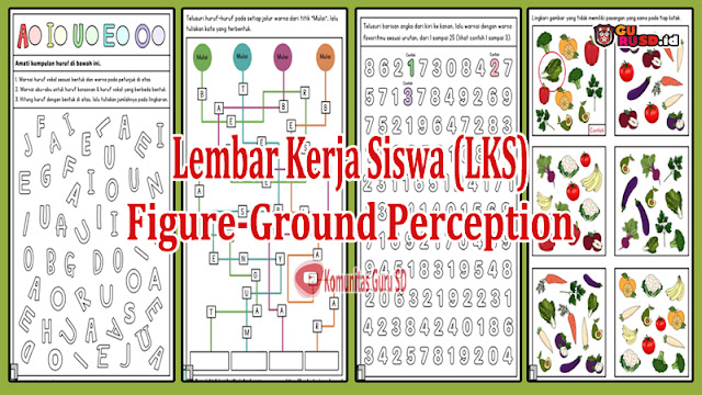 Lembar Kerja Siswa (LKS) Figure-Ground Perception