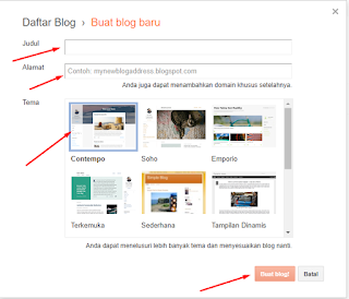 Panduan lengkap cara buat blog dengan blogspot