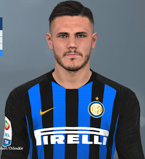 PES 2017 Faces Mauro Icardi by Facemaker Huseyn