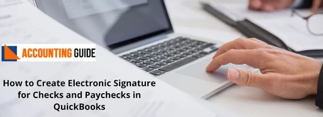 Electronic Signature QuickBooks Desktop