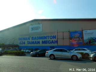 Dewan Badminton SS24 Taman Megah Petaling Jaya Selangor (March 06, 2016)