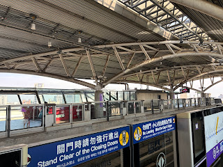 機場捷運 A18 高鐵桃園站月台