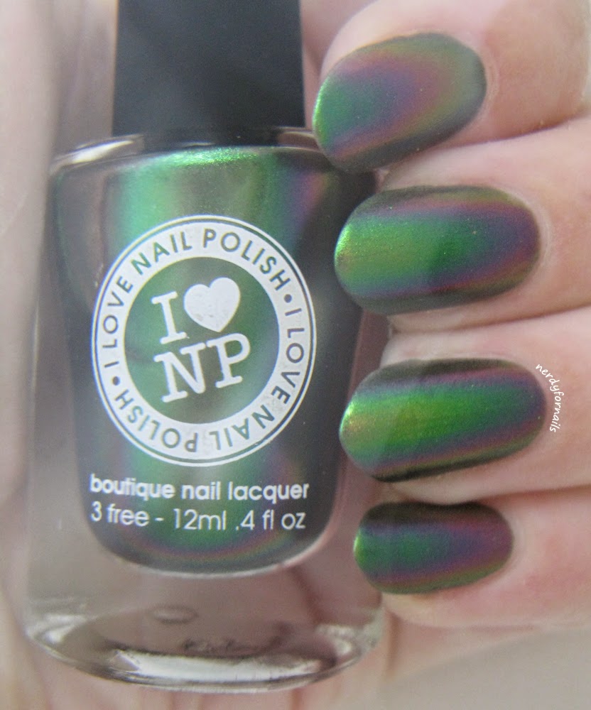 ILNP- I Love Nail Polish Mutagen Swatches Underwater