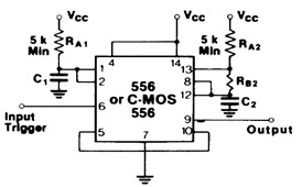 555 Tone Burst Generator Circuit Diagram