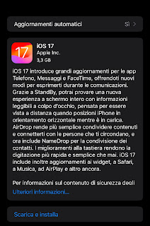 Apple rilascia iOS 17, iPadOS 17 e watchOS 10