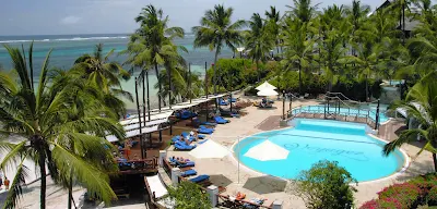 Voyager beach hotel in Mombasa. 