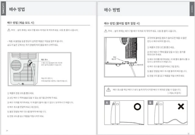 루컴즈-A3500T04-W-배수방법