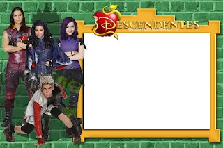 Descendants: Free Printables invitations.