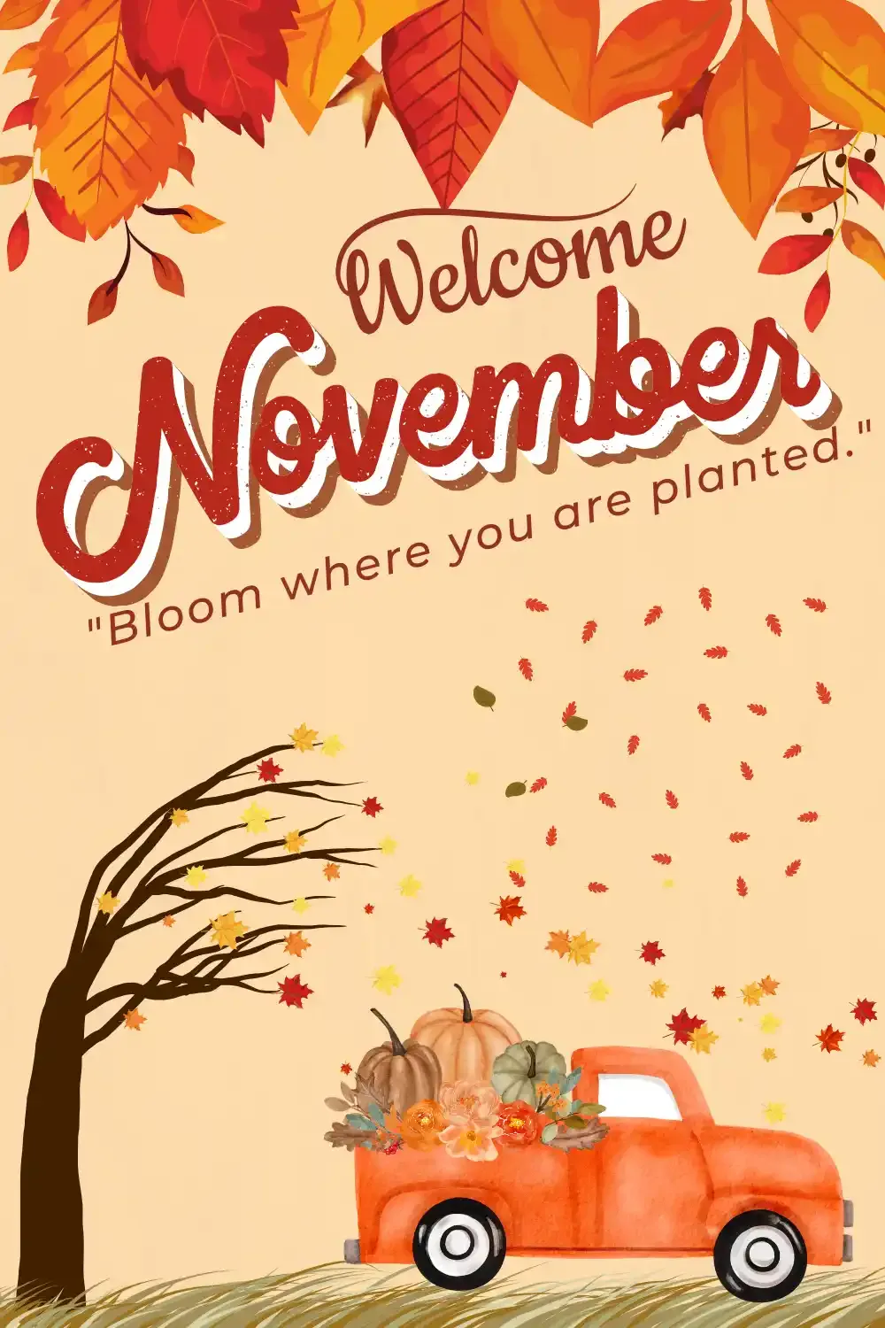 welcome november image