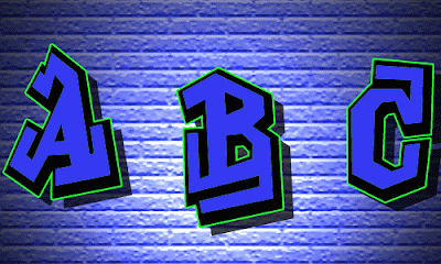 ABC Tutorial Graffiti Alphabet Letters