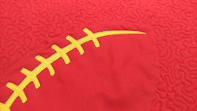 Chiefs football mini quilt