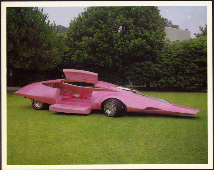 1969 Pink Panther Limousine Show Car Print - Jay Ohrberg