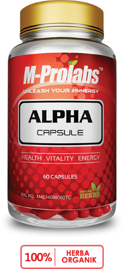 M-Prolabs Alpha Capsule: M-Prolabs Alpha Capsule - Ubat 