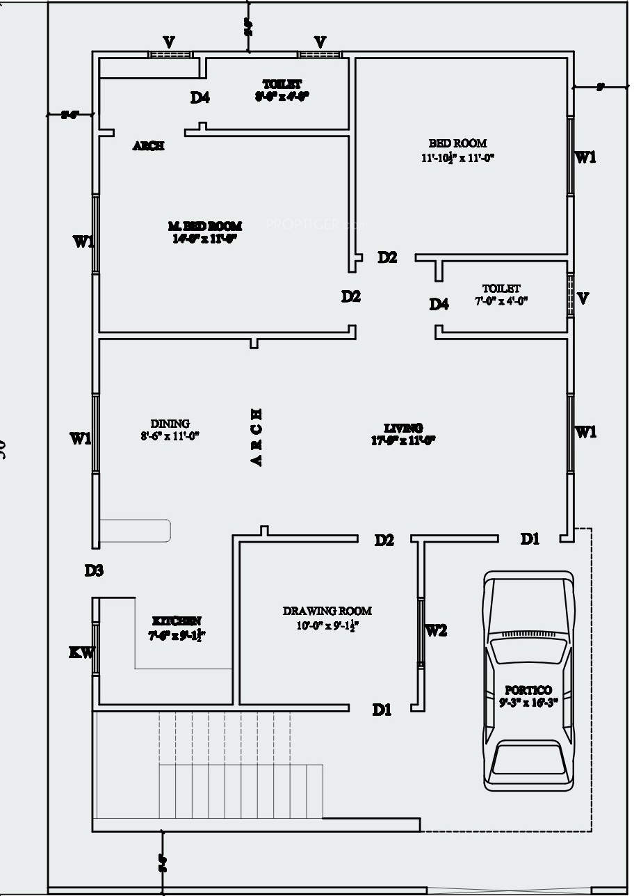 Parbhani Home  Expert 1200  Sq  ft  Plan 