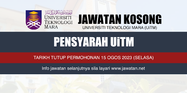 Jawatan Kosong UiTM Kedah 2023