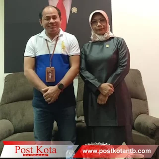 Ketua DPRD Sumbawa Terima Kunker Wakil Ketua DPRD Kota Mataram, Bahas Program Inovatif