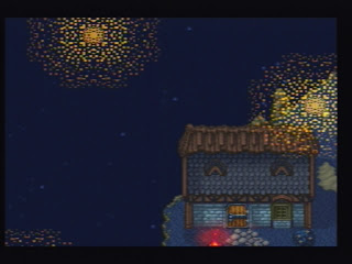 This is one of the prettiest 16-bit Dragon Quests, but these are not the best 16-bit fireworks ever.