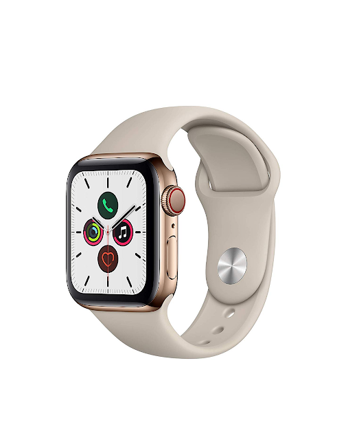 Apple Watch Gold Stainless Steel Case with Sport Band