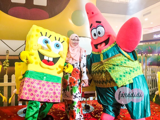 Wordless Wednesday: Meet & Greet Bersama Spongebob & Patrick!