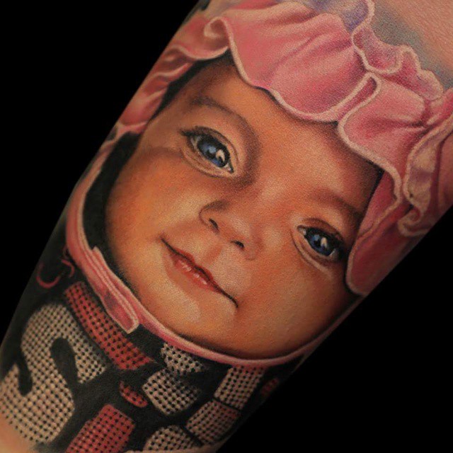 Baby Face Tattoo ~ Tattoo Geek - Ideas for best tattoos