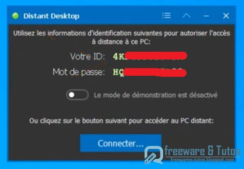 Distant Desktop : un logiciel gratuit et portable de contrôle à distance