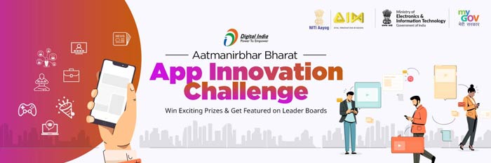 Indian Government Launches "Digital India AtmaNirbhar Bharat Innovate challenge" for Indian App Developers