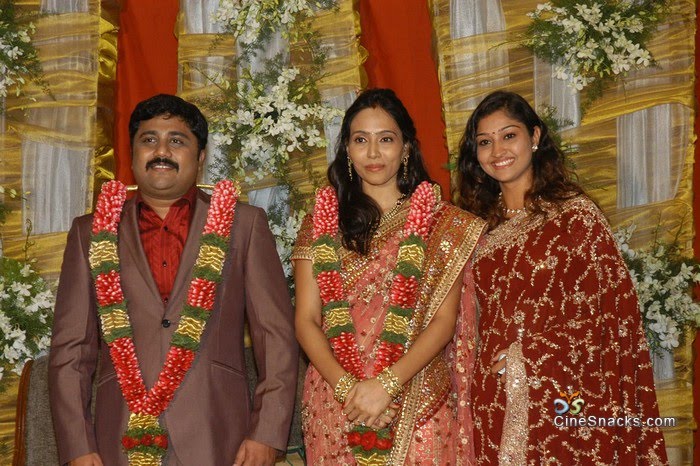 Kollywood Stars At K E Gnanavelraja Wedding Reception Photos film pics