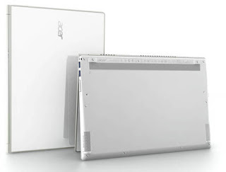 Acer Aspire S7 13" upper & bottom view