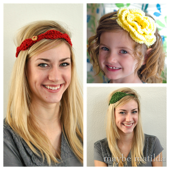 Spring Headbands by Maybe Matilda