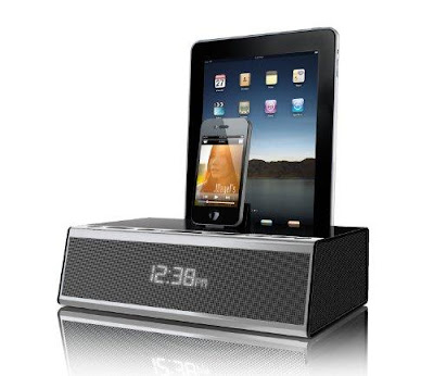Sharper Image ESI-B622 Relaxx Dual Bedside Audio Dock Pictures