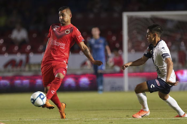 Veracruz y Pachuca empatan a tres goles