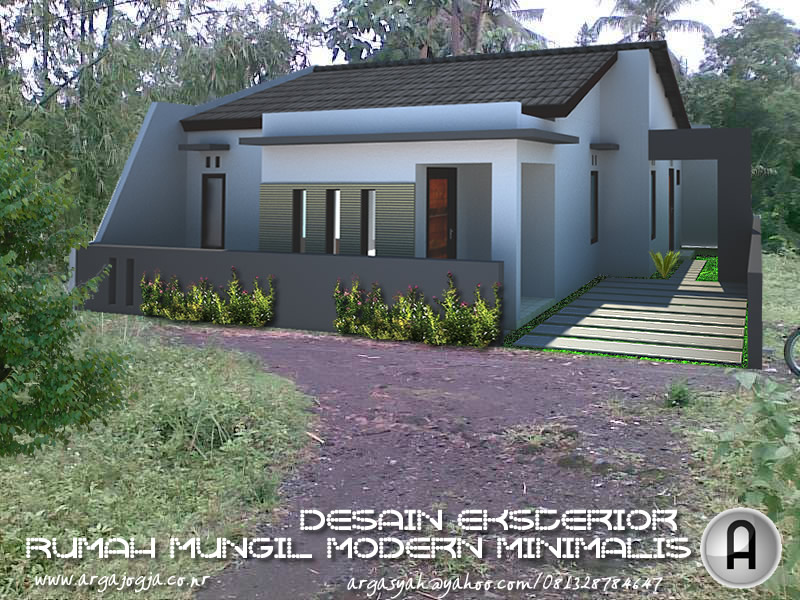 Desain Rumah Modern Minimalis Arga Jogja Files