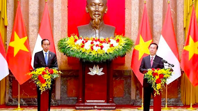 Presiden Jokowi dan Presiden Vietnam Bahas Komitmen Penguatan Kemitraan Kedua Negara