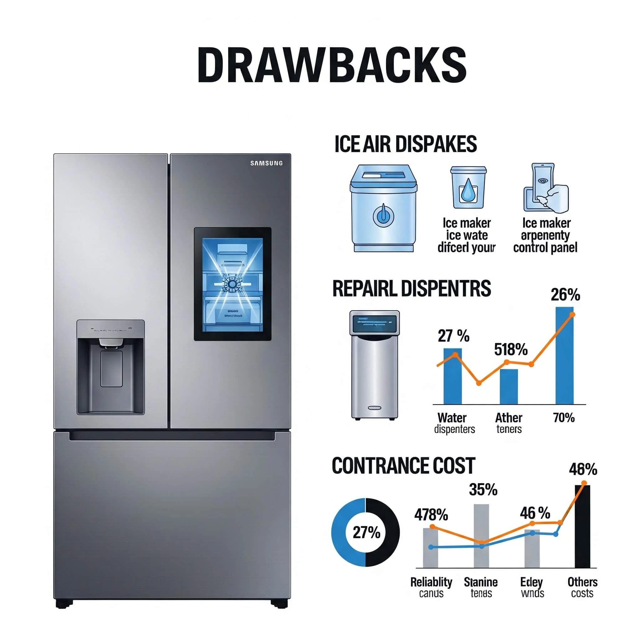 Samsung Refrigerator have some drawback
