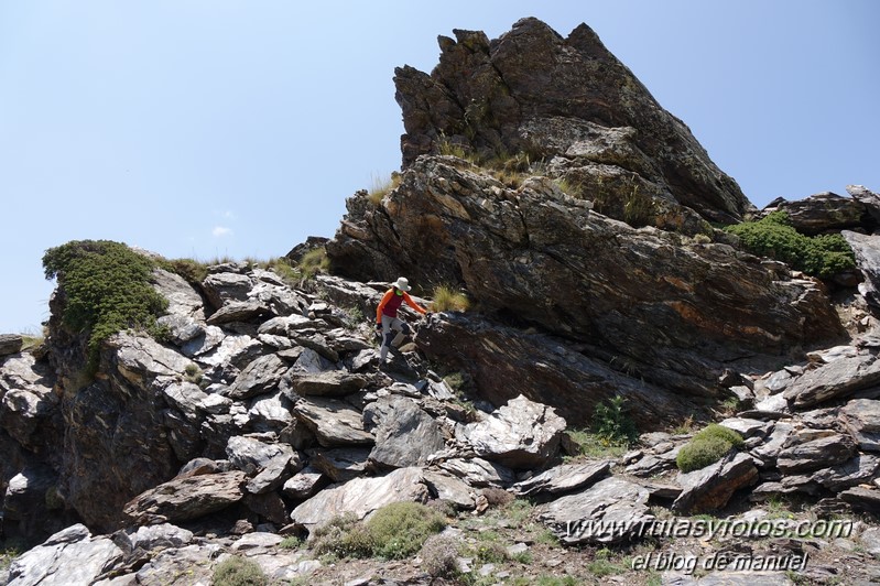 Piedra Resbaladiza - Morrón de Haza Mesa - Atalayón Chico - Atalayón Grande