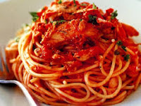 Resep Masakan Enak Spaghetti Dengan Saus Ikan Tuna